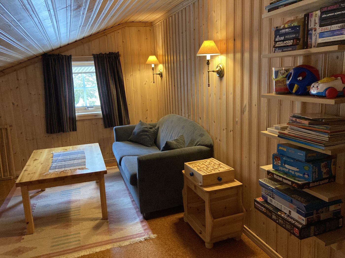 Sovloft och lekrum